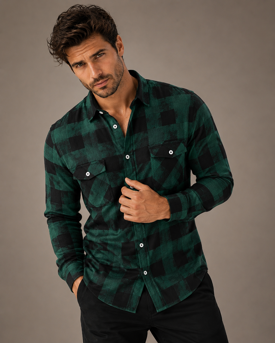 The Hudson Plaid Shirt